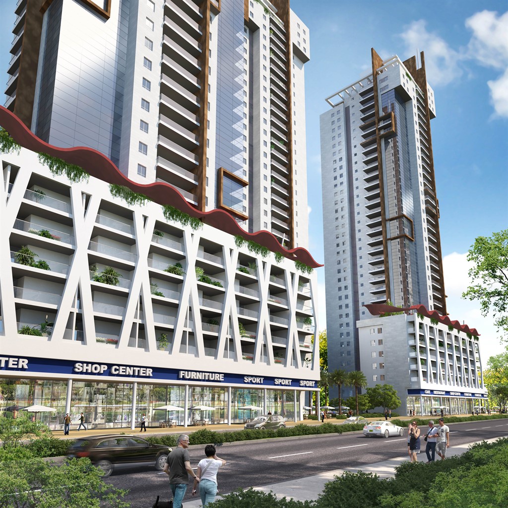 אשדוד - מתחם הרצל-פינוי בינוי